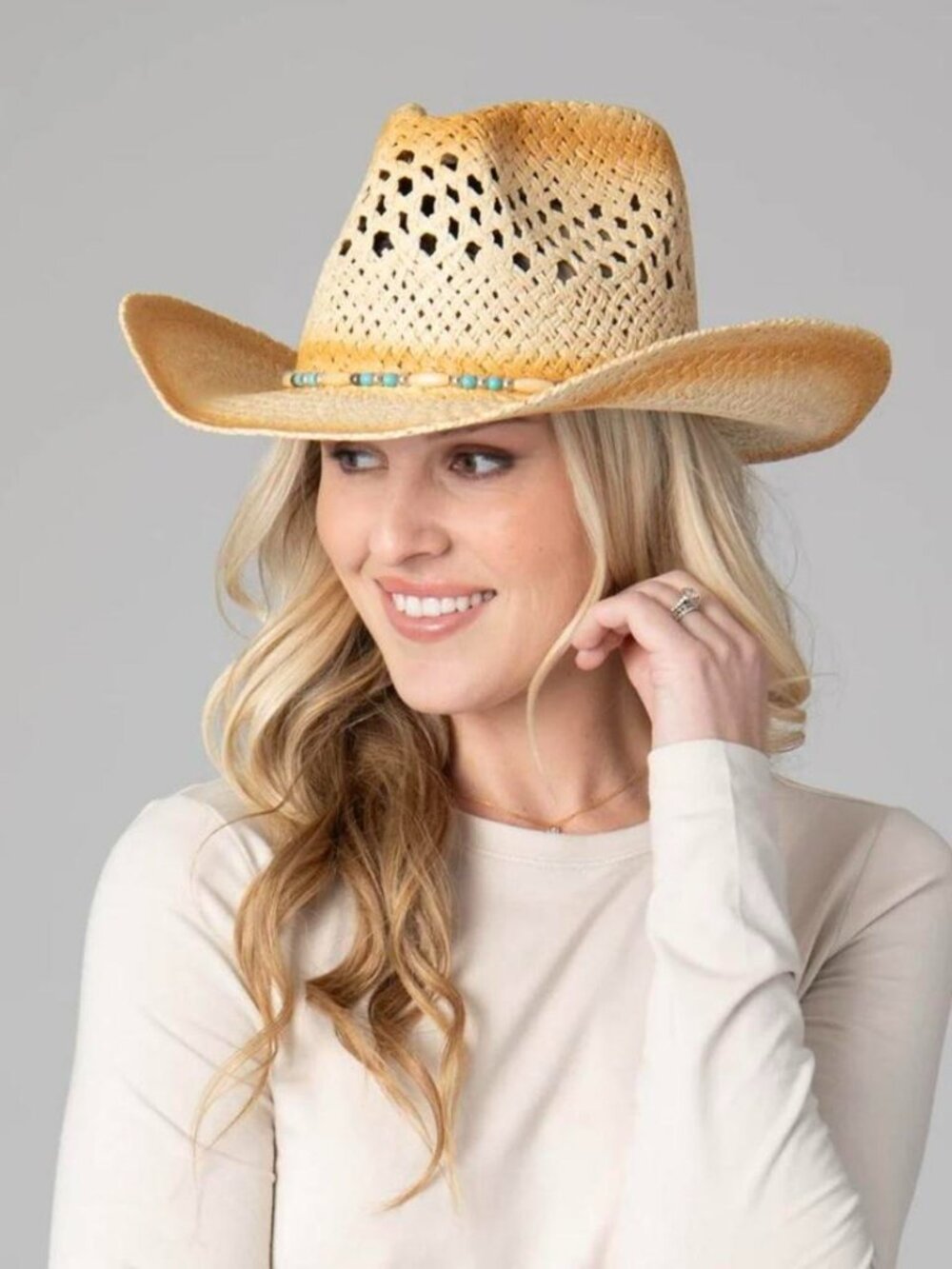NEW! ANTHROPOLOGIE'S SAN DIEGO HAT KAIA RANCHER COWBOY HAT